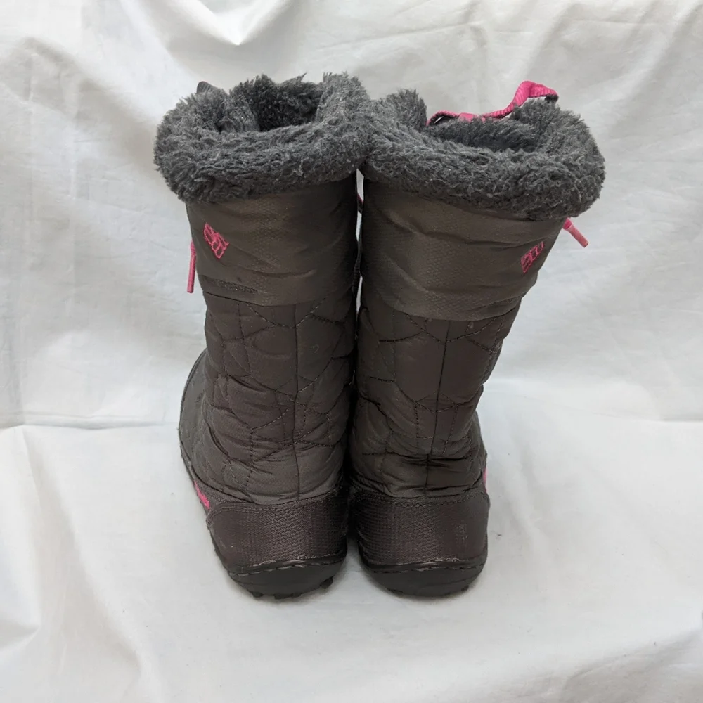 Columbia Girls Omni Heat Insulated Winter Boots Size 2